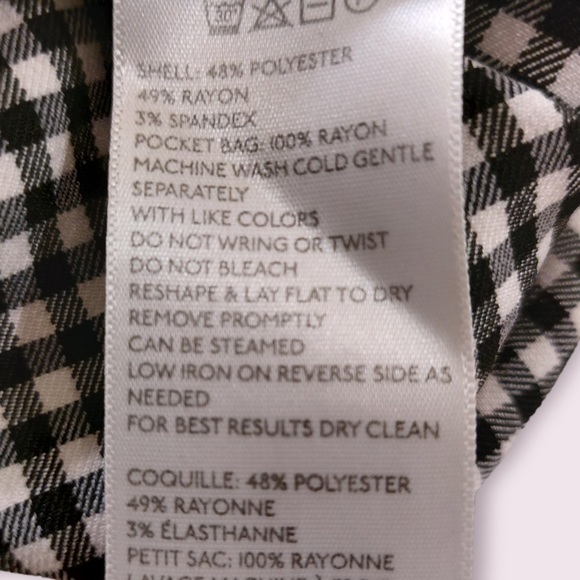 Urban Outfitters Cooperative Gingham Side-Pocket A-Line Mini Skirt - Picture 8 of 8